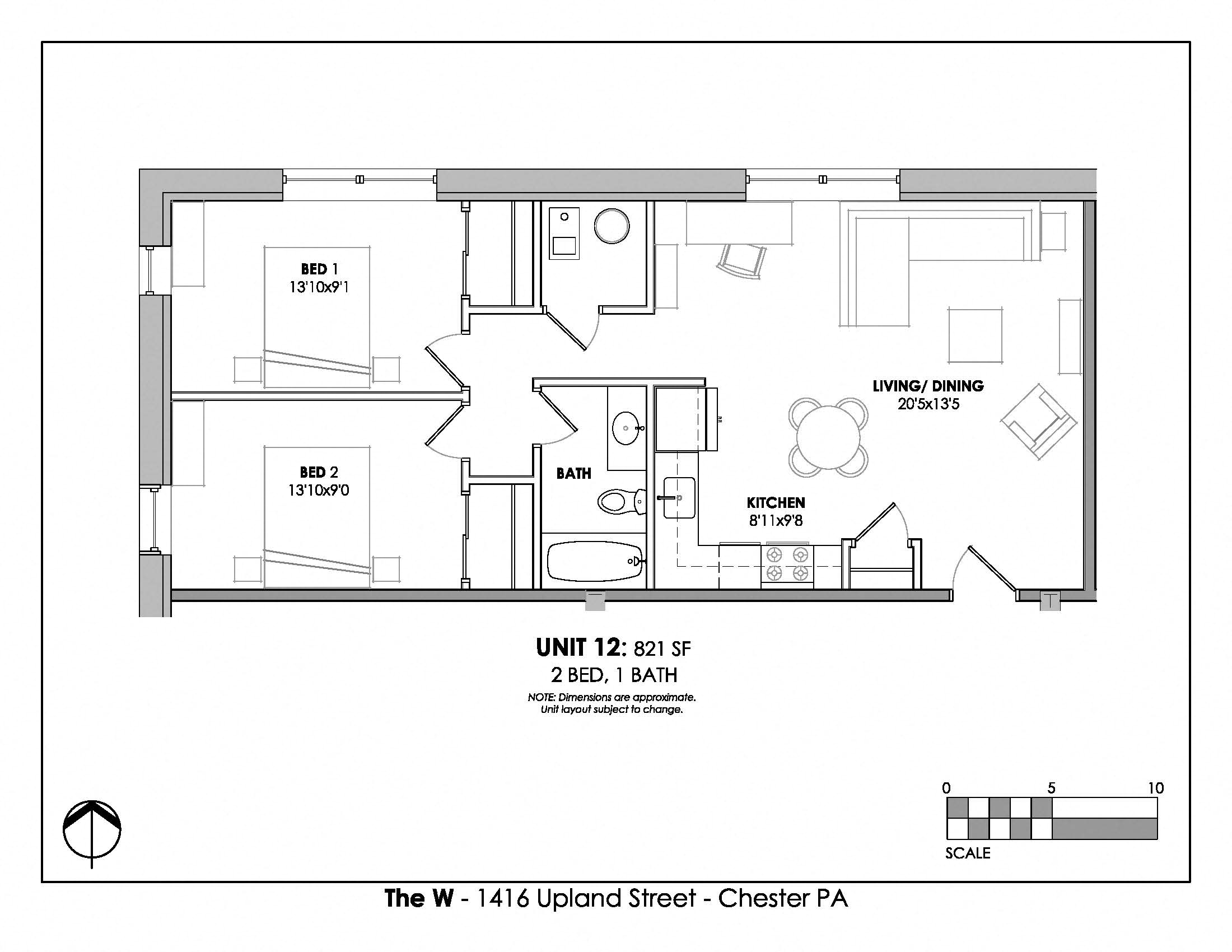 Suite A Floorplan